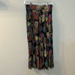 Carole Little fun print capri lounge pants